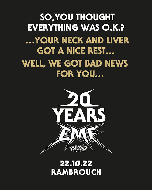 EMF 20th Anniversary in Rambrouch 22.10.22